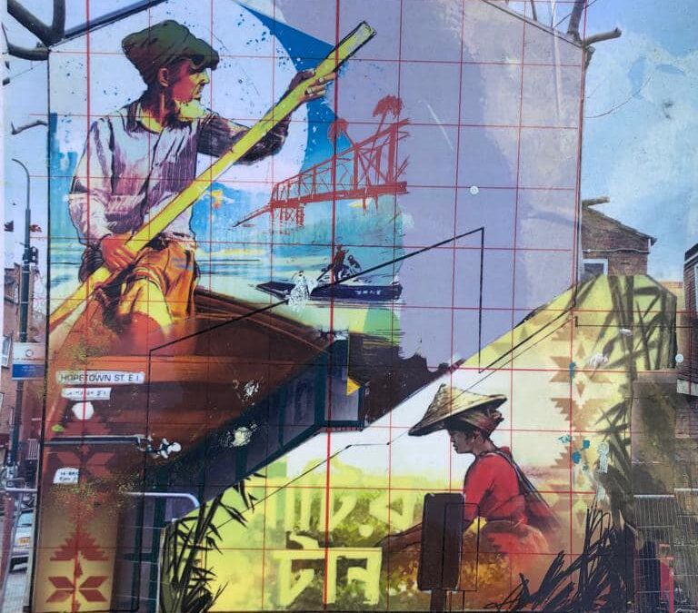 A Tale of Two Images: The New Brick Lane Mural
