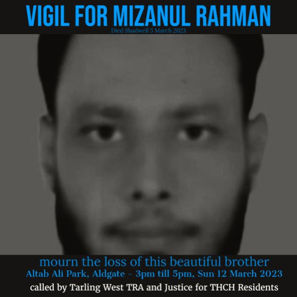 Death of Mizanur Rahman & System Failure in Tower Hamlets