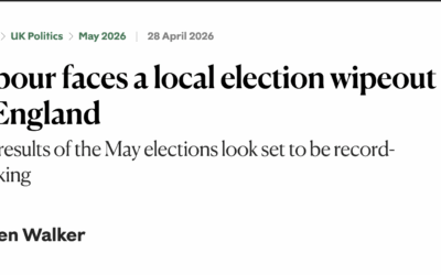 Labour Projected to Fall to Third in Tower Hamlets