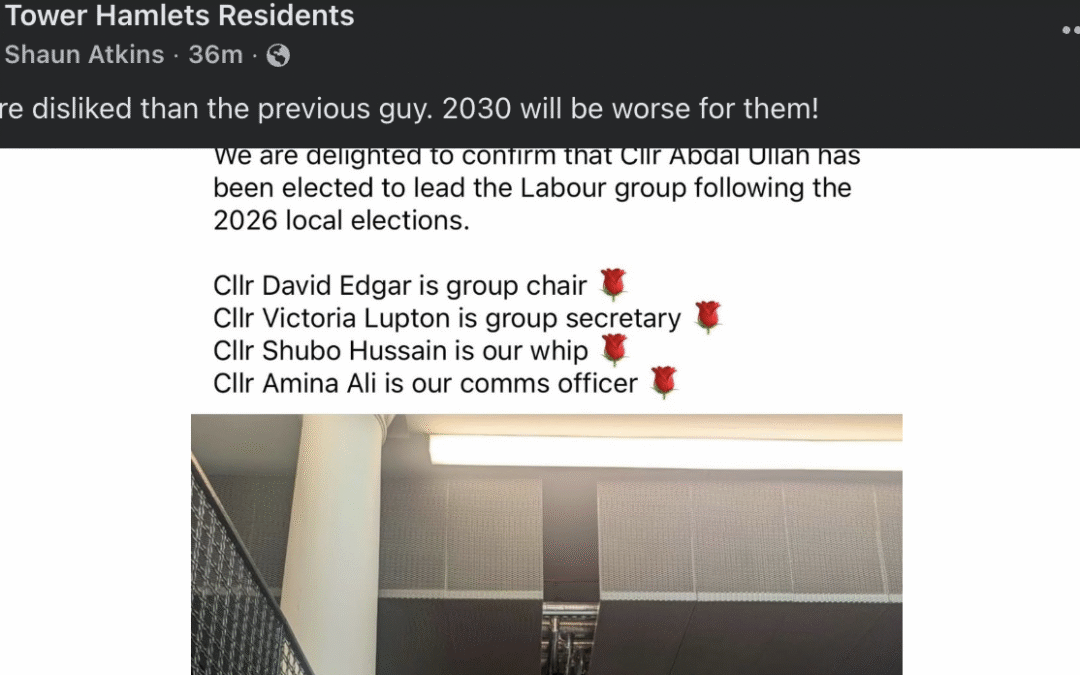 Why Aspire Won as Labour Crashed to Third in Tower Hamlets